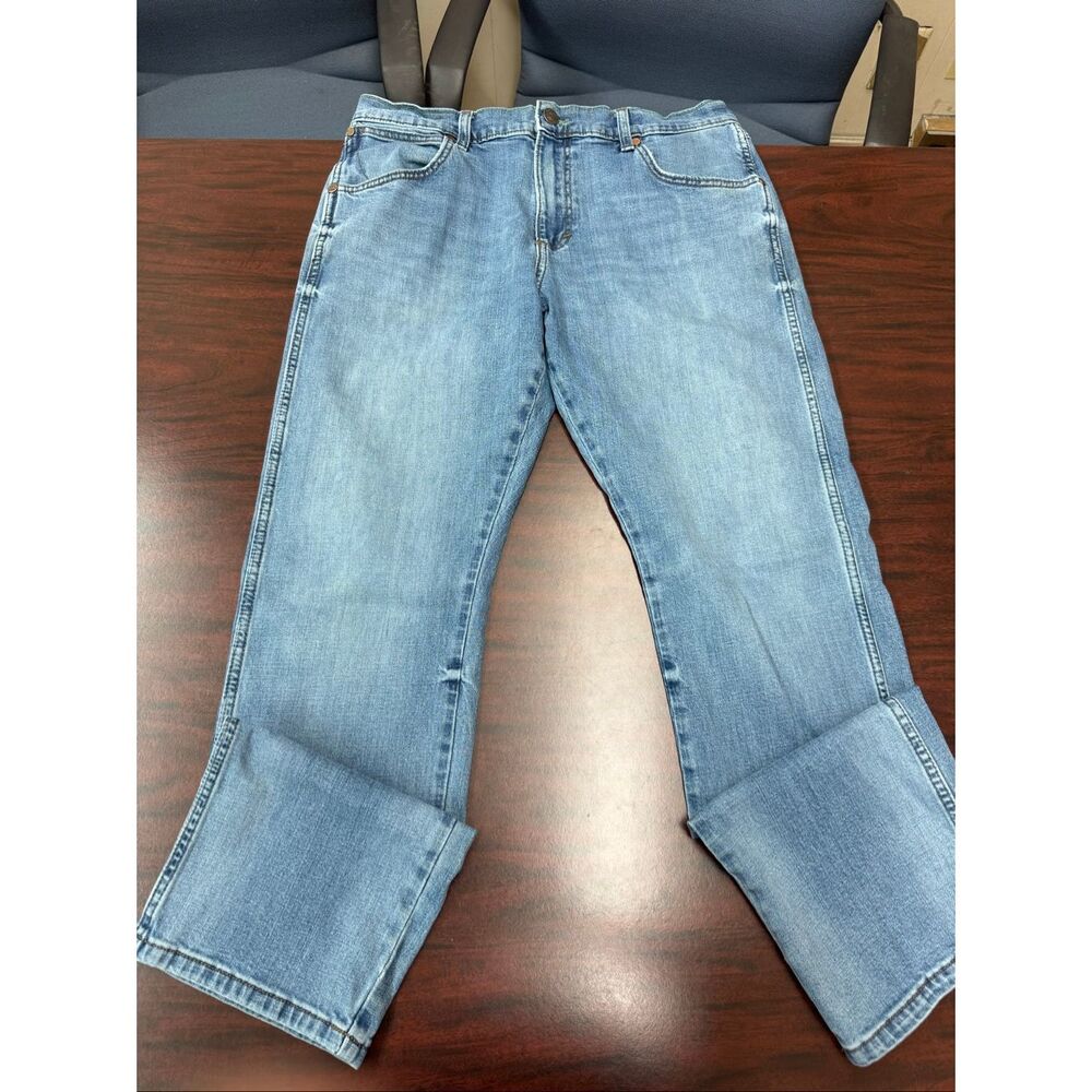 Wrangler Retro Mens Slim Straight Jeans Size 34x30